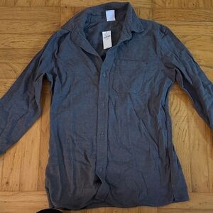 GAP Boys Blue Button-Down Shirt